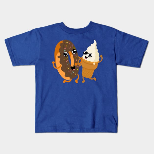 BFF Kids T-Shirt by Plushism